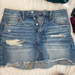 jean skirt